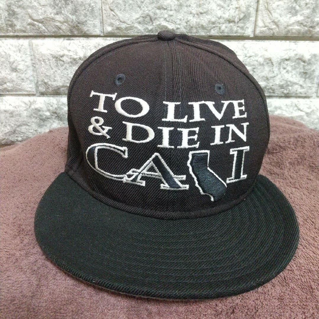 超希少】NEW ERA TO LIVE\u0026DIE IN CALI キャップ - キャップ