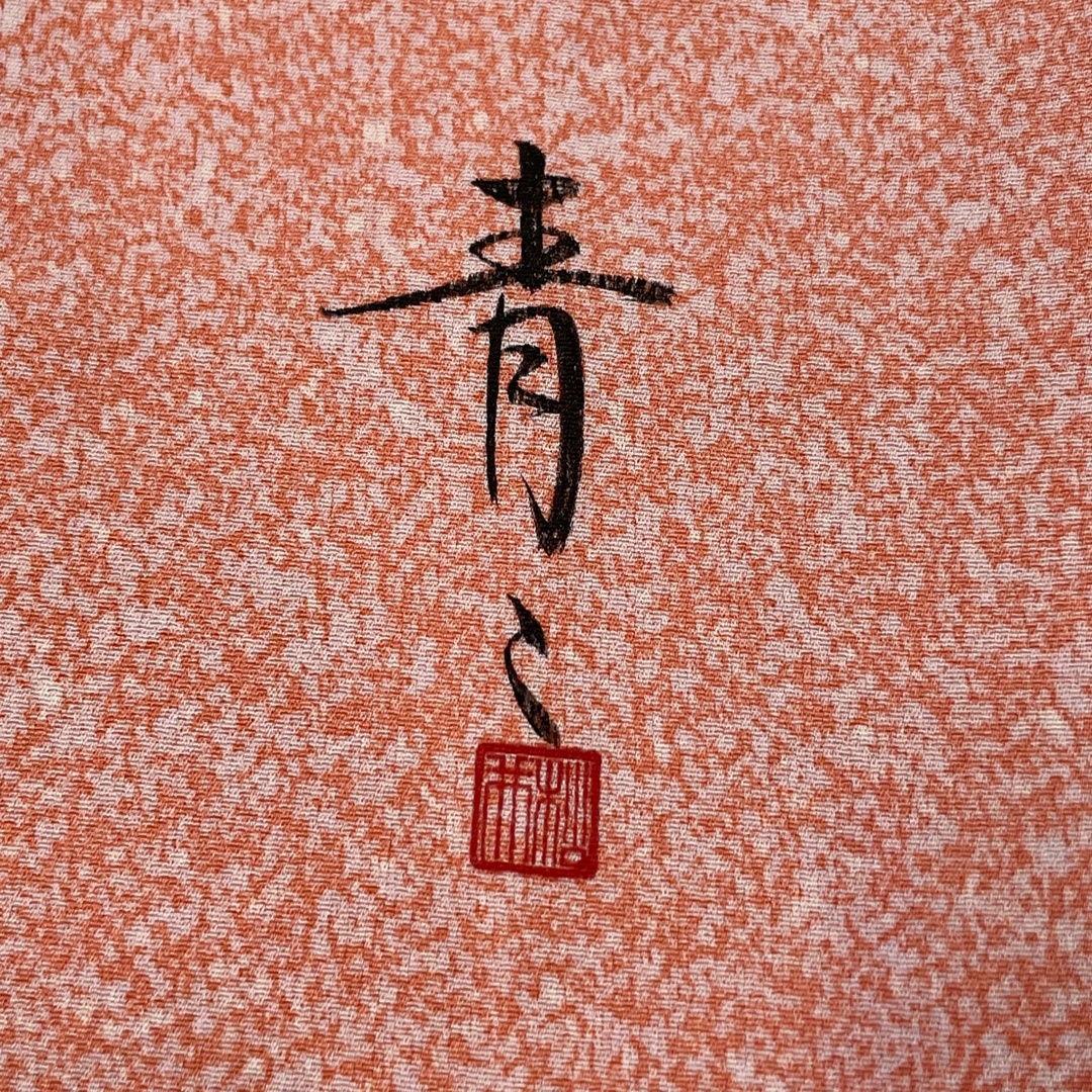 小紋 身丈165cm 裄丈66.5cm 正絹 美品 秀品 - 着物