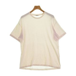 オーラリー(AURALEE)のAURALEE オーラリー Tシャツ・カットソー 5(L位) ピンク 【古着】【中古】(Tシャツ/カットソー(半袖/袖なし))