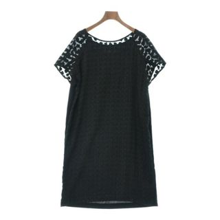 ツモリチサト(TSUMORI CHISATO)のTSUMORI CHISATO ツモリチサト ワンピース 2(M位) 黒 【古着】【中古】(ひざ丈ワンピース)