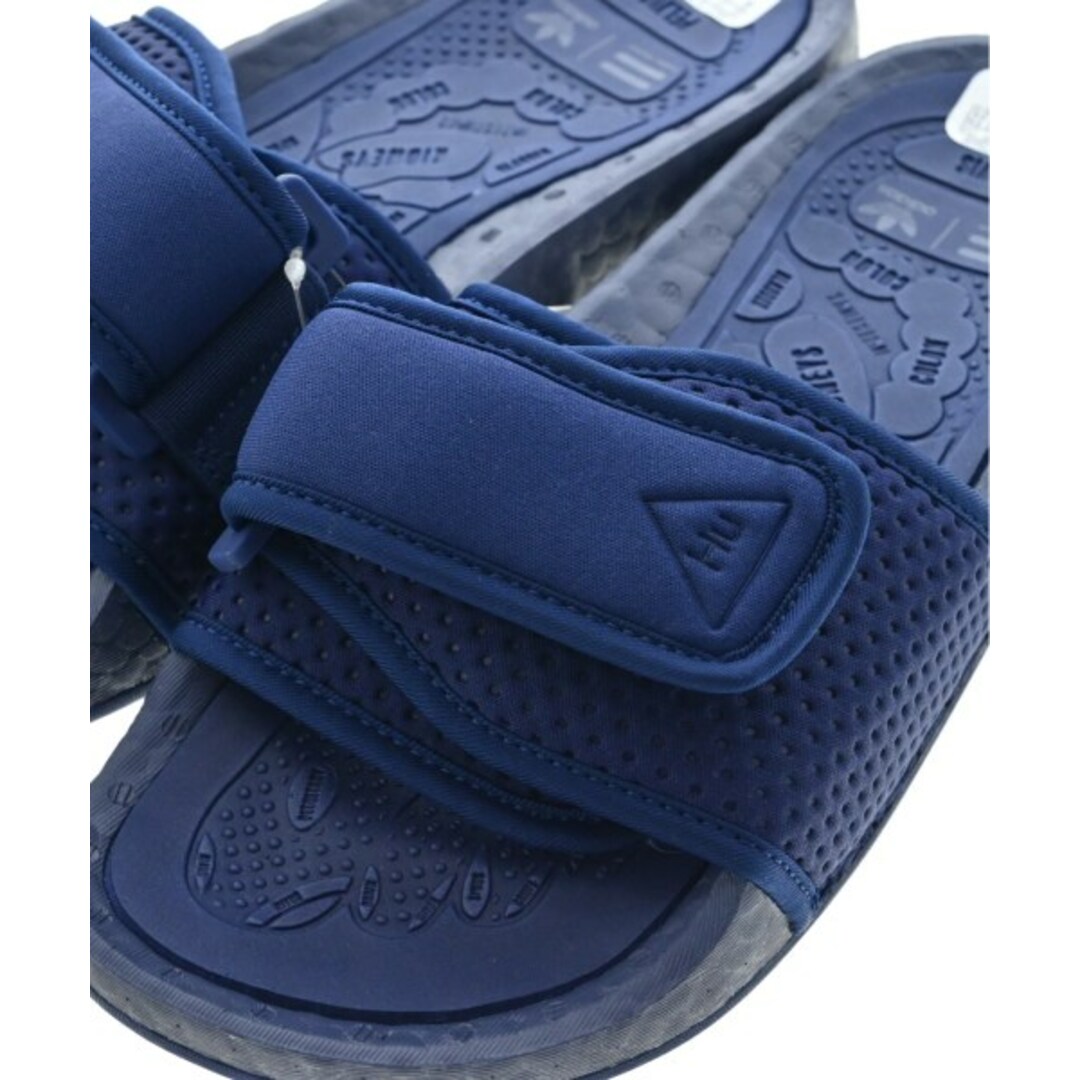 adidas(アディダス)のadidas アディダス サンダル 22.5cm 紺 【古着】【中古】 レディースの靴/シューズ(サンダル)の商品写真
