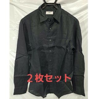 ユニクロ(UNIQLO)の未使用　２枚セット　ユニクロ　UNIQLO　リネンシャツ　ロングスリーブ(シャツ)