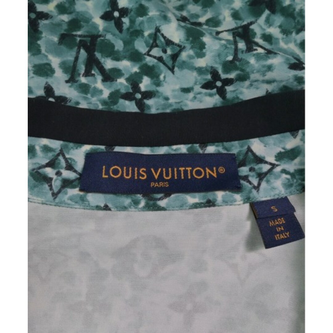 LOUIS VUITTON(ルイヴィトン)のLOUIS VUITTON カジュアルシャツ S 緑x白系x黒(総柄) 【古着】【中古】 メンズのトップス(シャツ)の商品写真