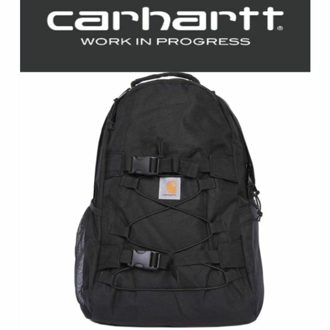 carhartt(カーハート)のcarhartt カーハート バッグパック リュック メンズ レディース 黒 メンズのバッグ(バッグパック/リュック)の商品写真