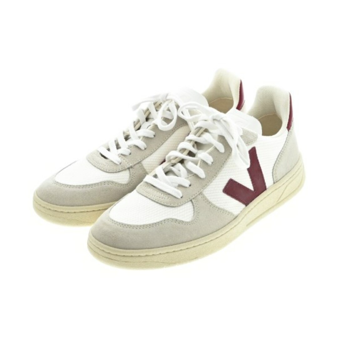 VEJA - veja ベジャ スニーカー 28cm 白xグレーx赤紫系 【古着】【中古 ...