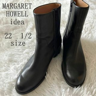 マーガレットハウエル(MARGARET HOWELL)のMARGARET HOWELL idea ショートブーツ 22.5cm(ブーツ)