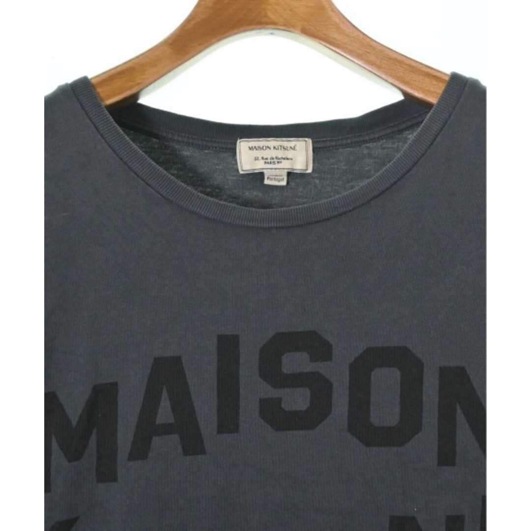 MAISON KITSUNE Tシャツ・カットソー M チャコールグレー