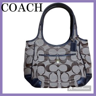 コーチ(COACH)の人気シグネチャー✨coachコーチ　シグネチャー ショルダーバッグ　ハンドバッグ(ショルダーバッグ)