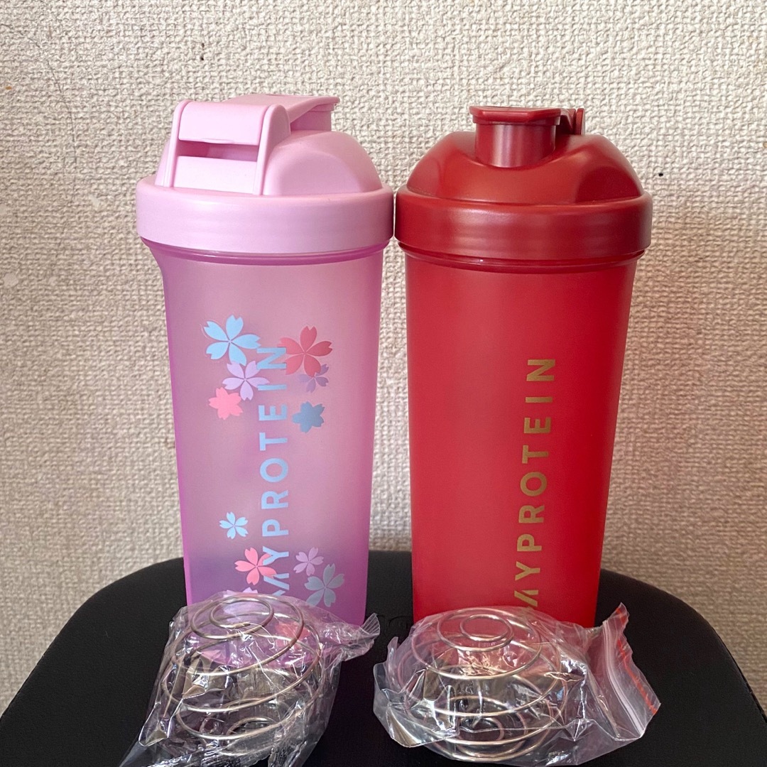 MYPROTEIN - マイプロテイン シェイカー600ml×2本（桜＆うさぎ）の通販 ...