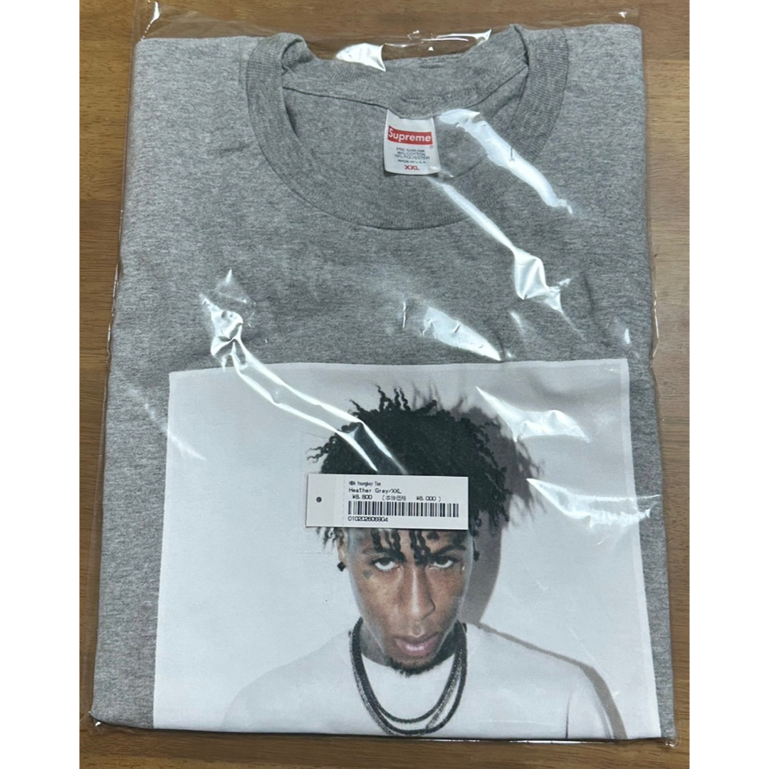 Supreme NBA YOUNGBOY TEE XXL ヘザーグレーメンズ