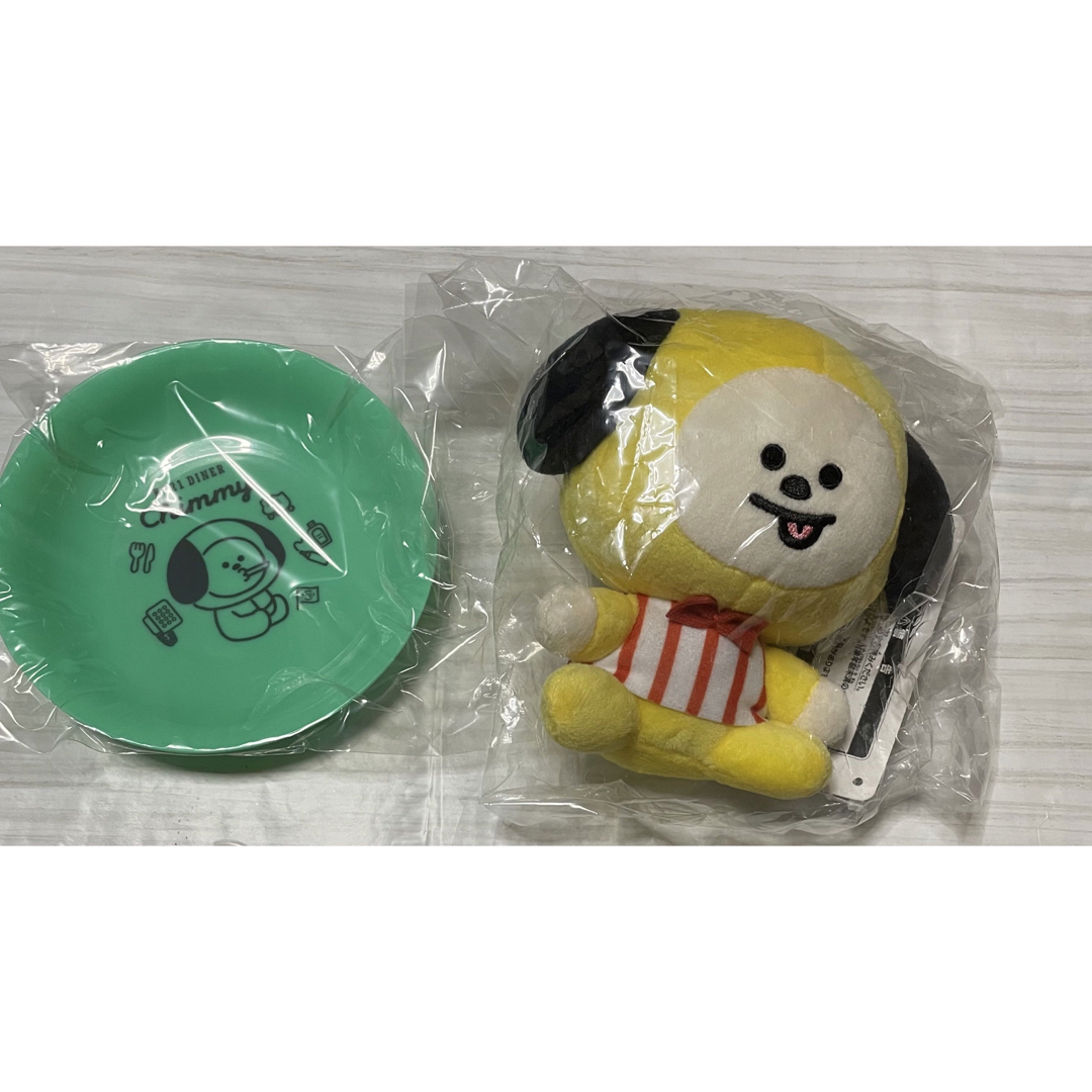 BT21(ビーティーイシビル)のBT21ダイナーDiner一番くじぬいぐるみカラフルプレートセット CHIMMY エンタメ/ホビーのタレントグッズ(アイドルグッズ)の商品写真