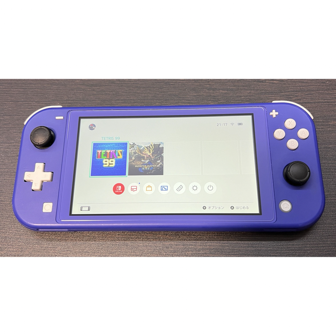 傷は見られず綺麗です本体(639) 整備済み Switch Lite ブルー