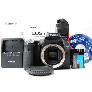 キヤノン(Canon)のCanon EOS 70D ボディ 付属品多数 デジタル一眼(デジタル一眼)
