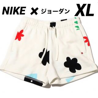 ジョーダン(Jordan Brand（NIKE）)のJORDAN BRAND AS W J BRKLN FLC SH AS XL 白(ショートパンツ)