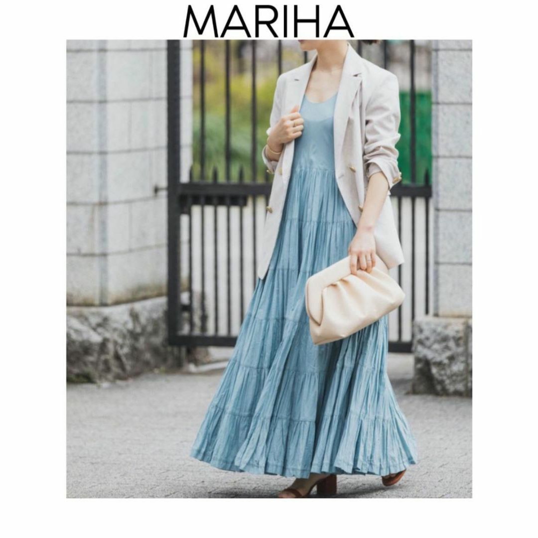 【美品】MARIHA マリハ　草原の虹　ワンピース　ロングワンピース　マキシ