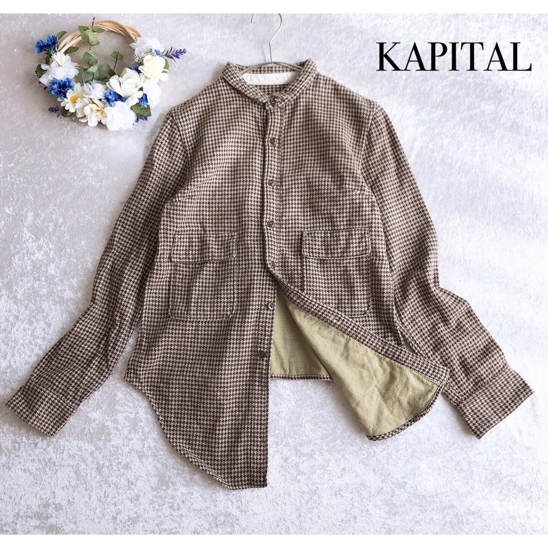 KAPITAL  長袖シャツ