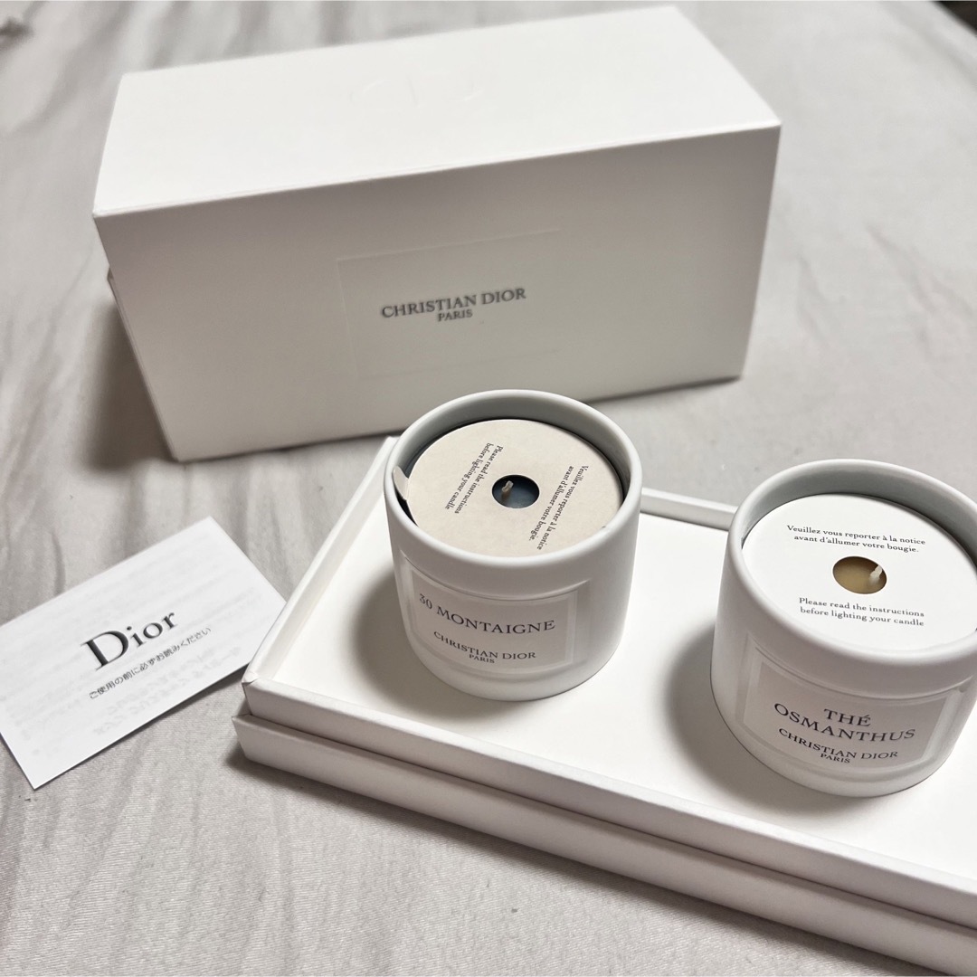 Christian Dior - DIOR キャンドル 新品未使用の通販 by leeena