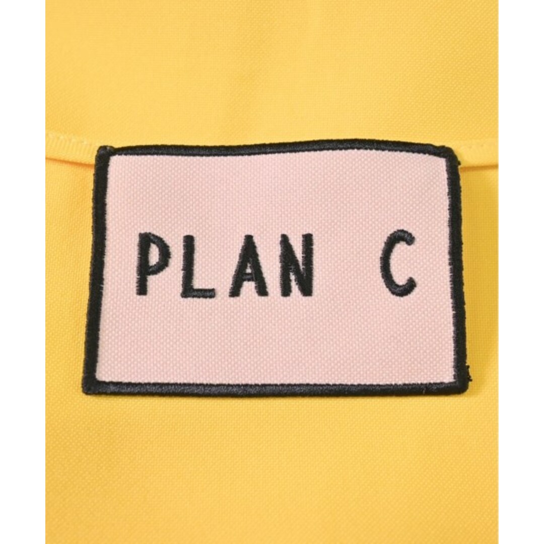 Plan C - PLAN C プランシー カジュアルシャツ 38(S位) 黄 【古着
