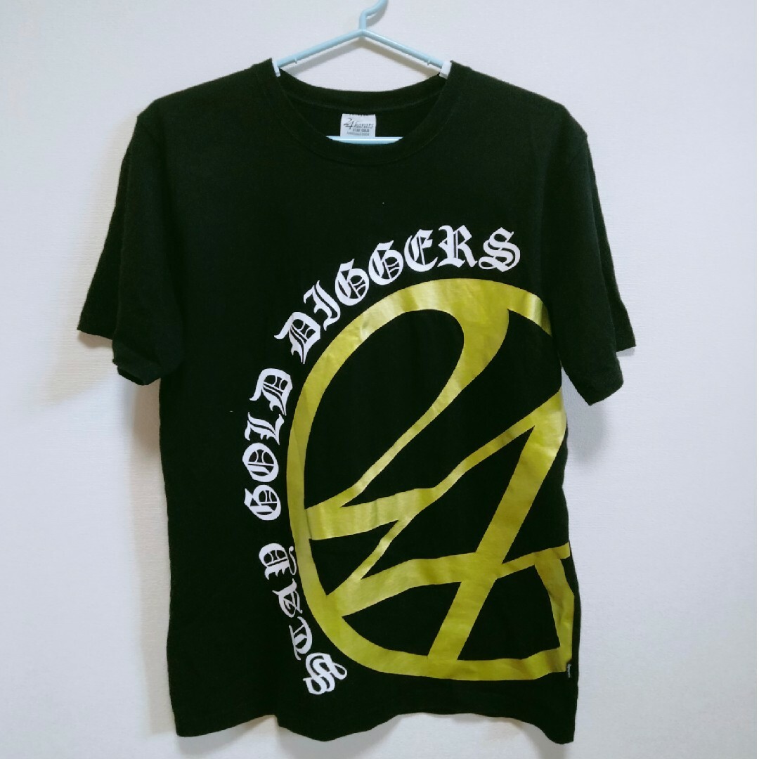 24karats - 24karats stay gold Tシャツ XL 黒金の通販 by REI's shop
