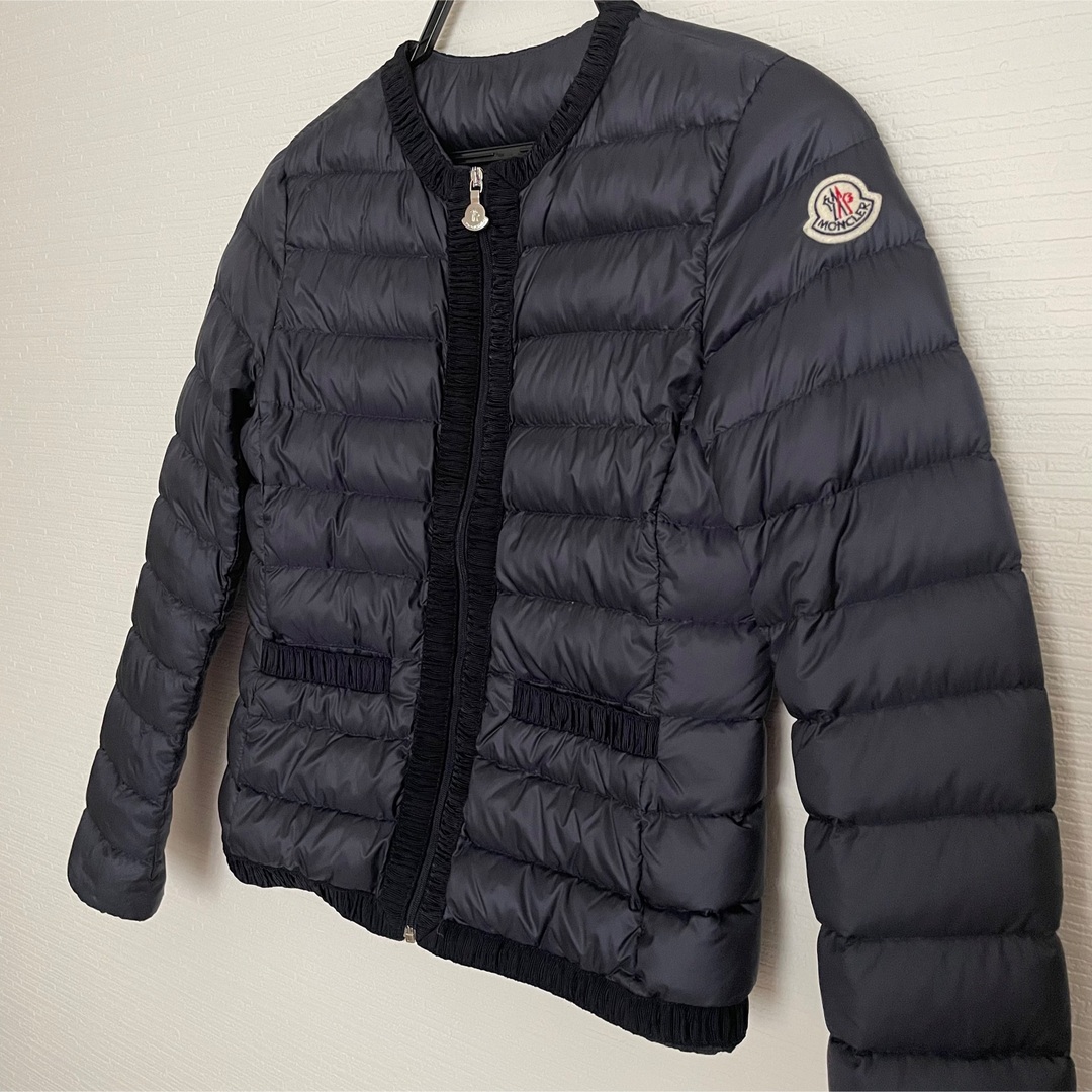 最終価格‼️MONCLER【未使用】ブラック 12A(152cm)ライトダウン