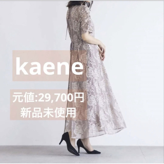カエン(Kaene)の【結婚式】【新品】kaene ドレス(ロングドレス)
