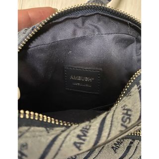 AMBUSH ロゴ キャンバス クロスボディ バッグ