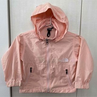 ザノースフェイス(THE NORTH FACE)のザ・ノースフェイス コンパクトジャケット（ベビー） サイズ90 ピンク(ジャケット/上着)