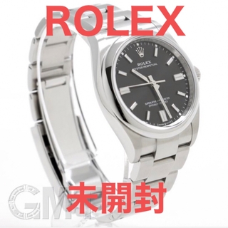 ロレックス(ROLEX)の【未開封】ROLEX ロレックス オイスターパーペチュアル36 ブラック(腕時計(アナログ))
