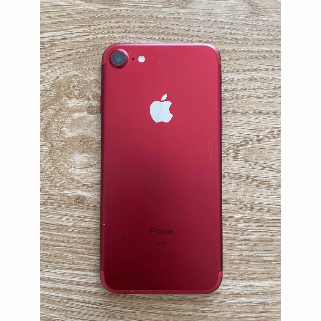 iPhone 7 128GB RED バッテリー98%