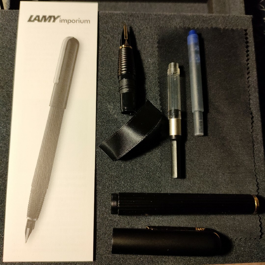 インポリウム 万年筆 太字 ラミー マリオ・ベリーニ LAMY 14k