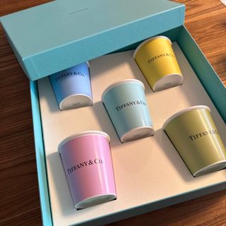 ティファニー(Tiffany & Co.)の【新品未使用】ティファニー　カップ 5個セット(グラス/カップ)