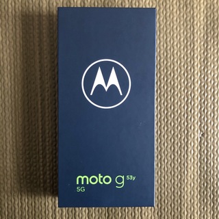 モトローラ(Motorola)の【新品未使用品】 moto g53y 5G (アークティックシルバー) (スマートフォン本体)