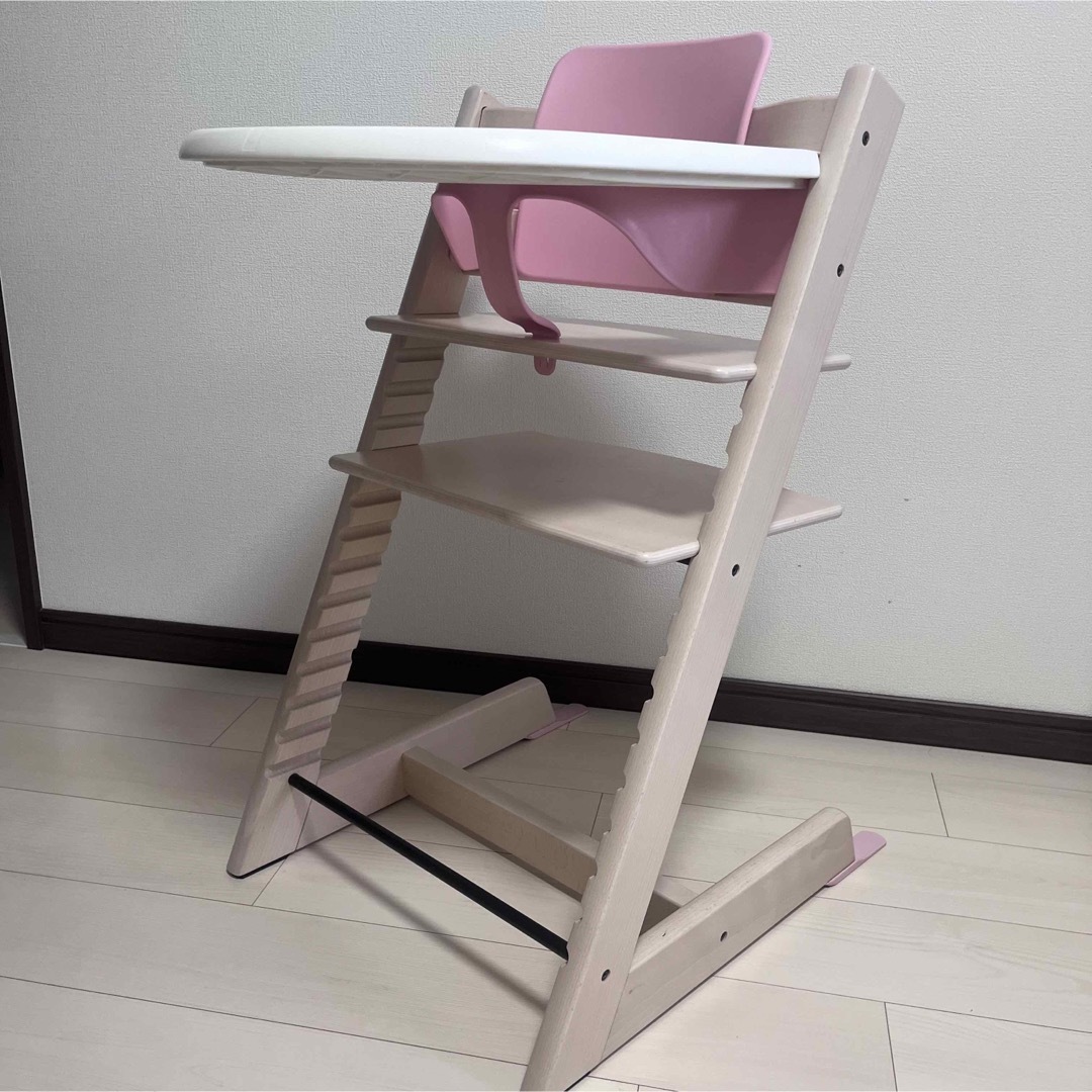 Stokke - ☆美品☆ ストッケ トリップトラップ ホワイトウォッシュ