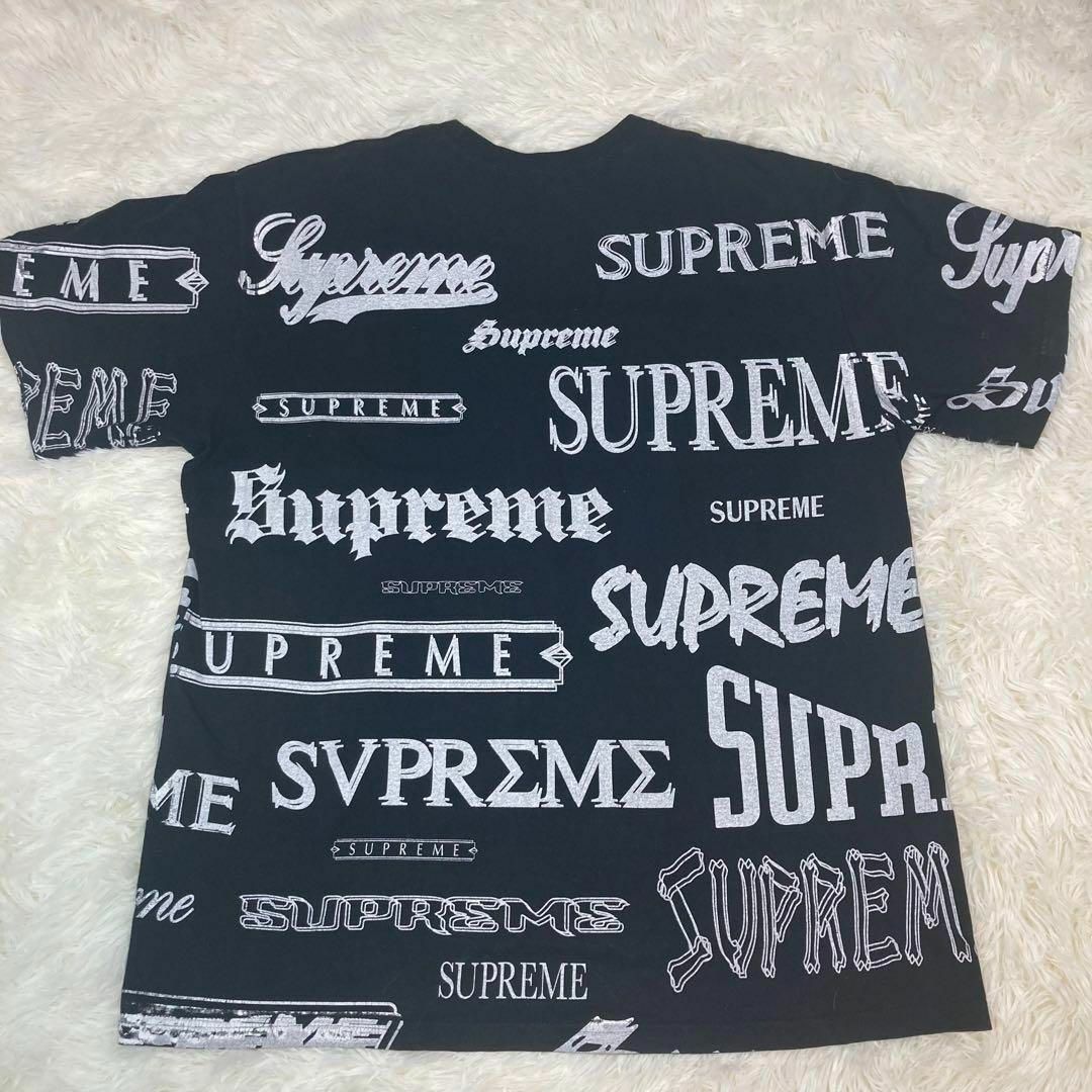 【新品タグ付】supreme multi logo tee 黒 Lサイズ