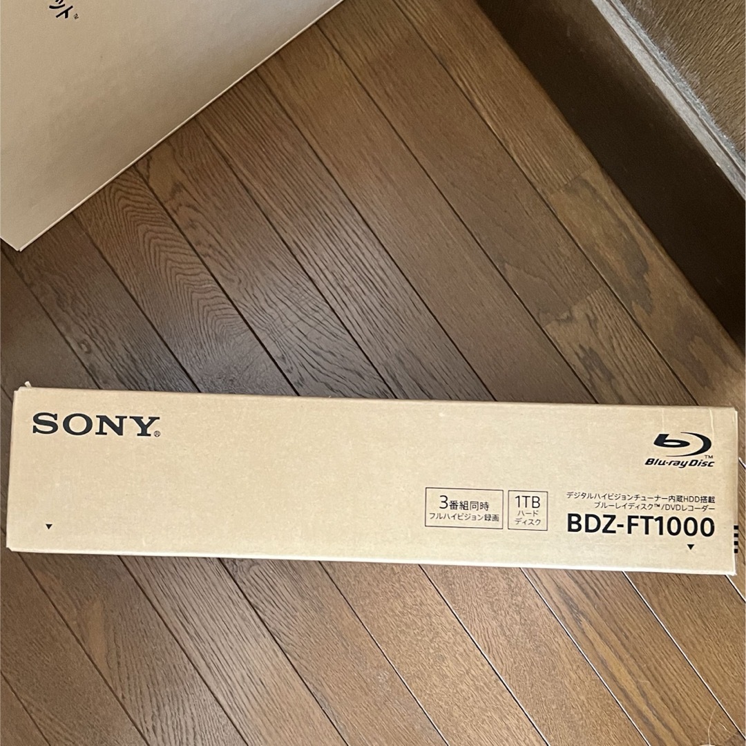 SONY - SONY ブルーレイレコーダー BDZ-FT1000 未開封品の通販 by