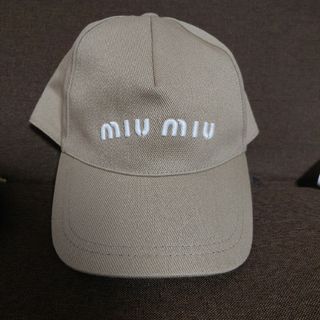 ミュウミュウ キャップ(レディース)の通販 100点以上 | miumiuの