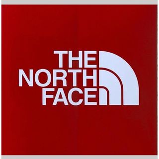 ザノースフェイス(THE NORTH FACE)のノースフェイスステッカー　赤色(ステッカー)