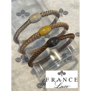 フランスラックス(France Luxe)のフランスラックス　ポニーテールチューブ(細) ナロー グラブ & ゴー ポニー(ヘアゴム/シュシュ)