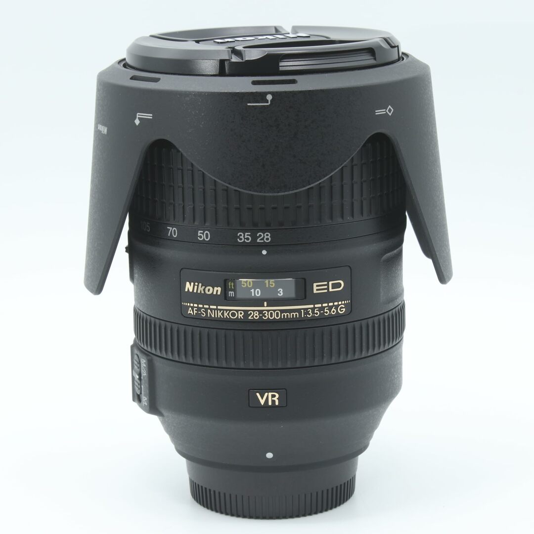 Nikon(ニコン)の【美品】Nikon 高倍率ズームレンズ AF-S NIKKOR 28-300mm f/3.5-5.6G ED VR フルサイズ対応 スマホ/家電/カメラのカメラ(レンズ(ズーム))の商品写真