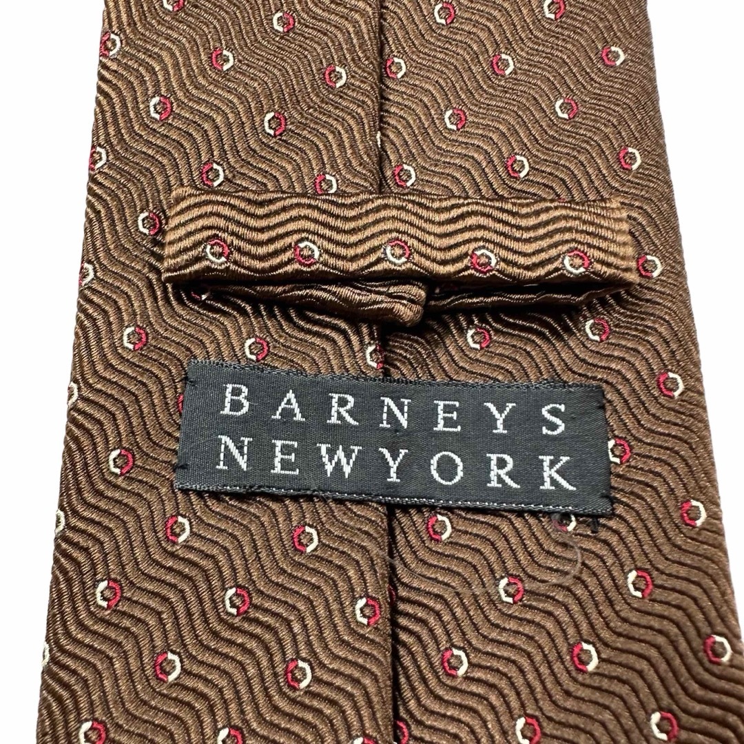 BARNEYS NEW YORK(バーニーズニューヨーク)のBARNEYS NEWYORK バーニーズ ニューヨーク人気ブランド 高級シルク メンズのファッション小物(ネクタイ)の商品写真