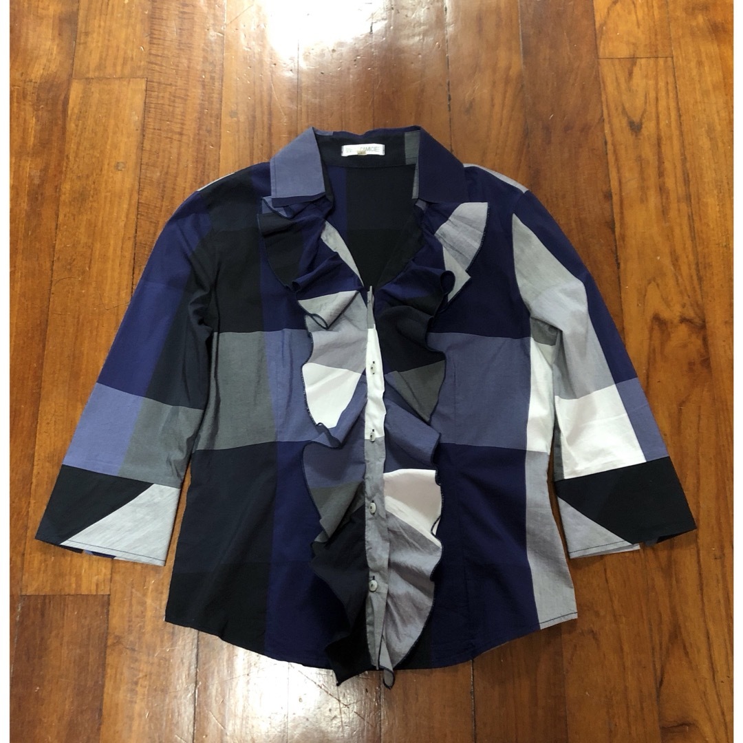 新品 ナラカミーチェ フリルシャツ