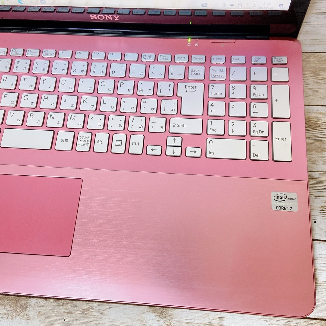 激レア‼VAIO☘Corei7＆メモリ8GB✨タッチパネル✨薄型ノートパソコン ...