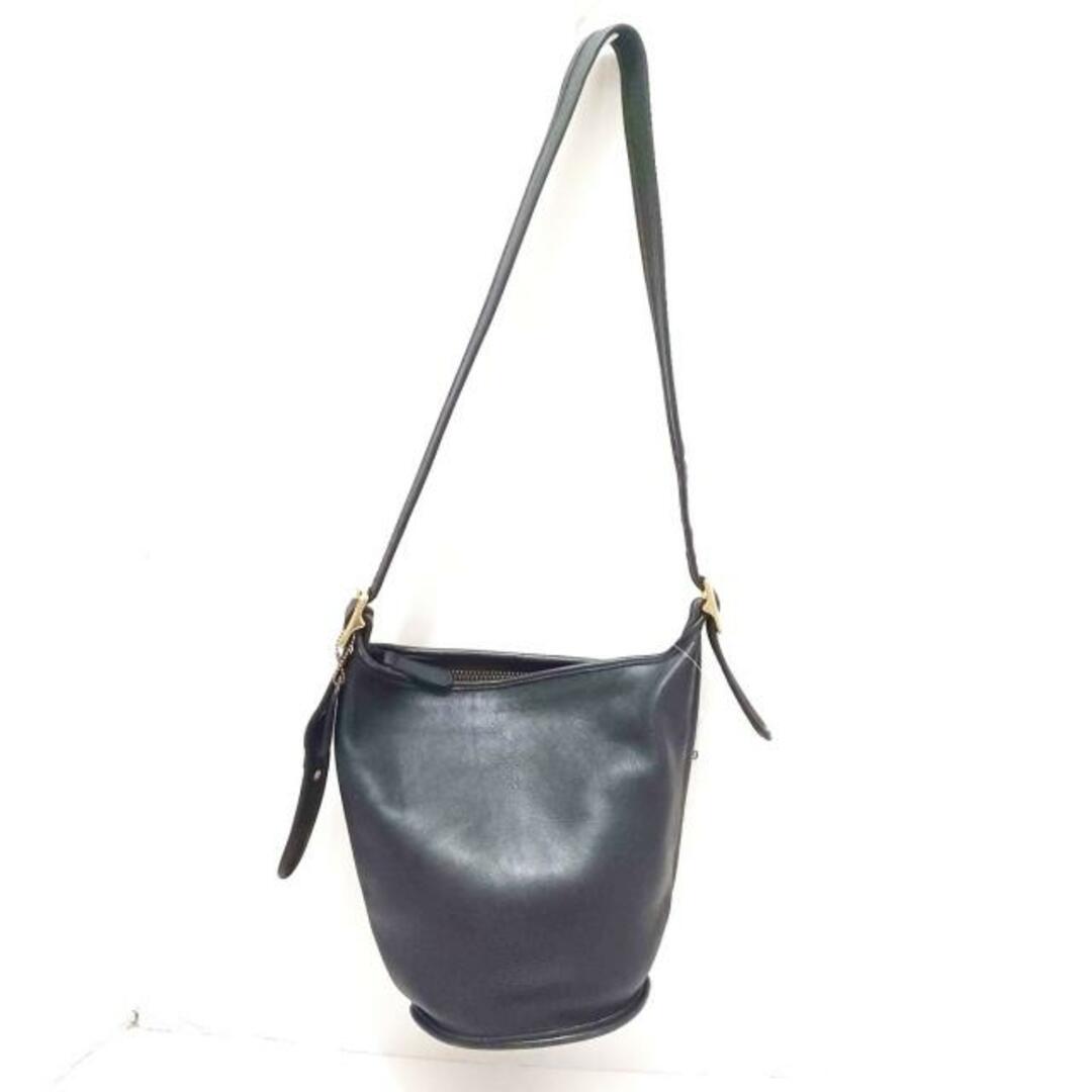 COACH - コーチ ショルダーバッグ - 9953 黒 レザーの通販 by ブラン