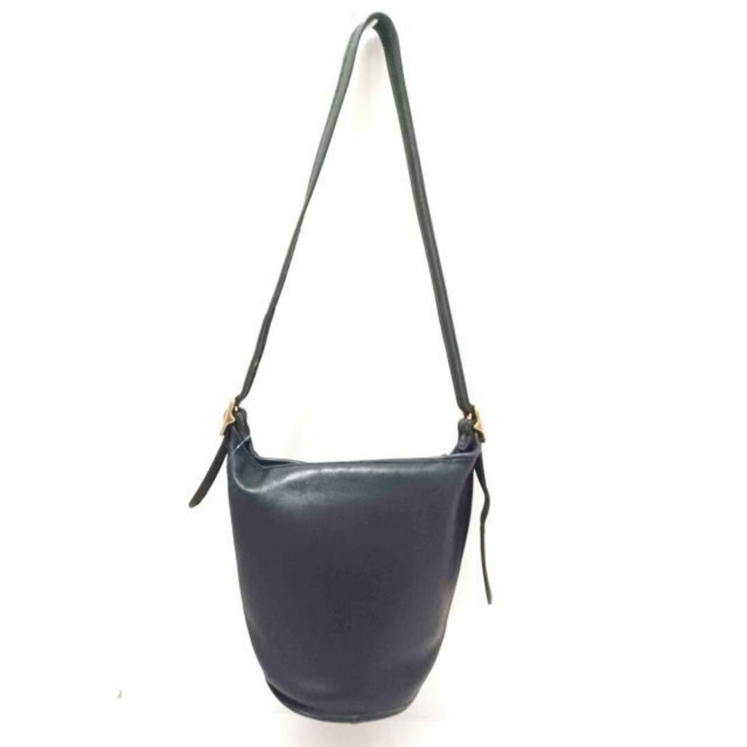 COACH - コーチ ショルダーバッグ - 9953 黒 レザーの通販 by ブラン