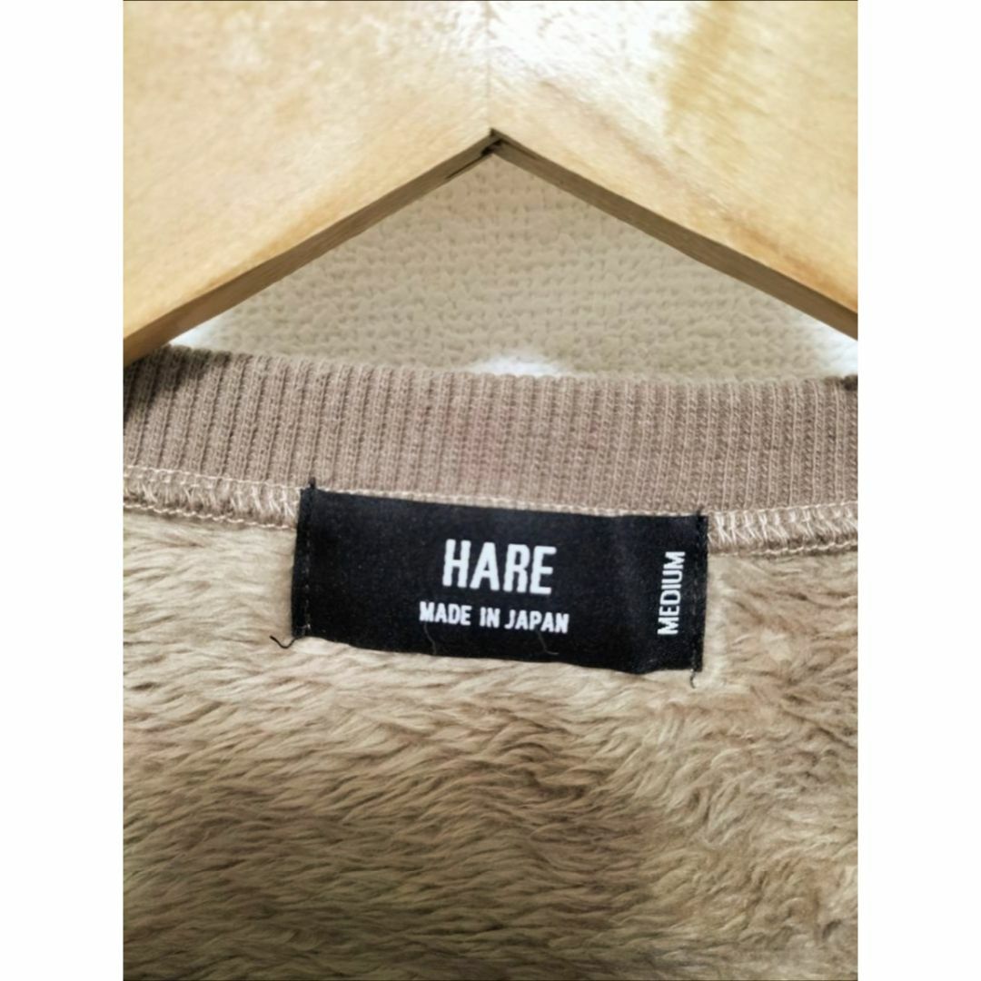 HARE(ハレ)のHARE ハレ ファープルオーバー セーター スウェット ボア 秋冬 メンズのトップス(ニット/セーター)の商品写真