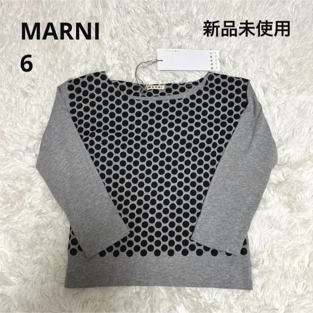 MARNI マルニキッズ ドット 長袖 Tシャツ サイズ6  120