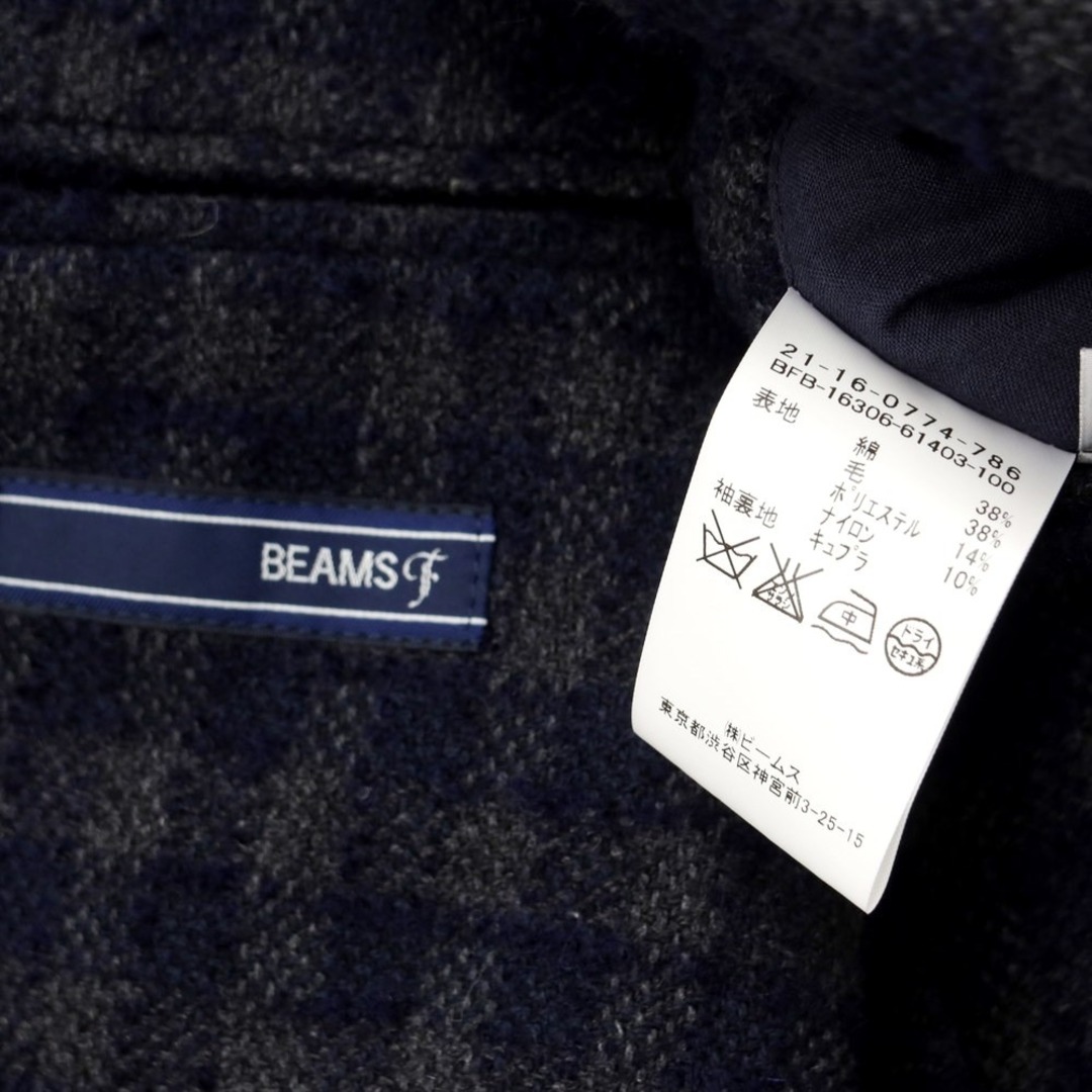 BEAMS F - 【中古】ビームスエフ BEAMS F ウールコットン チェック 3B