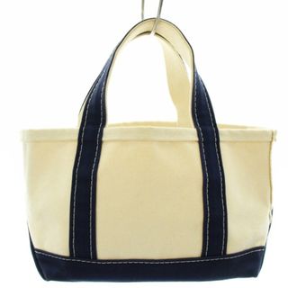 エルエルビーン(L.L.Bean)のエルエルビーン BOAT AND TOTE キャンバストートバッグ ミニ 紺(トートバッグ)