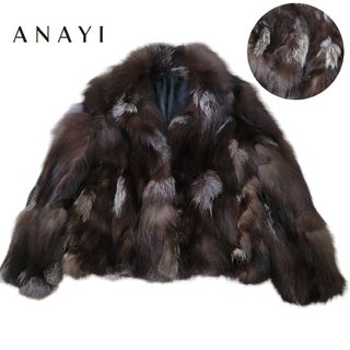 ANAYI アナイ????最終SALE✨美品【紡毛ウール100ハイネックニット36】