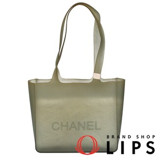 シャネル(CHANEL)のシャネル ラバートートバッグ  ラバー レディーストートバッグ
 モスグリーン【中古】(トートバッグ)